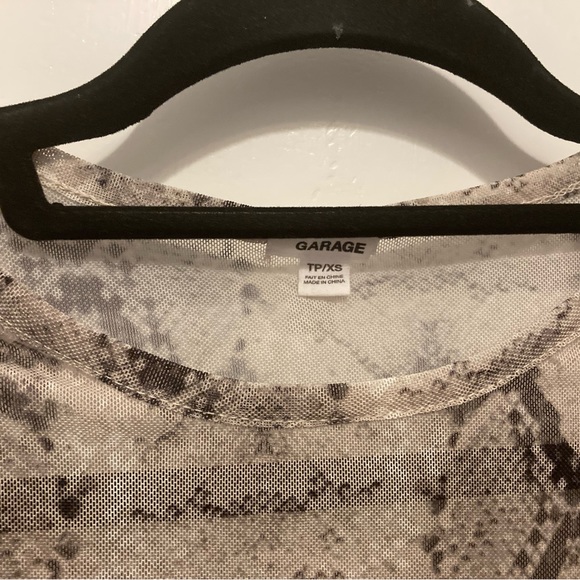 Garage sheer shirt - Picture 2 of 2